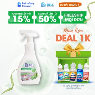 Xịt thơm phòng thảo mộc bell - Xua đuổi côn trùng 500ml