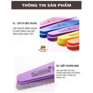Dũa móng tay kim cương xốp