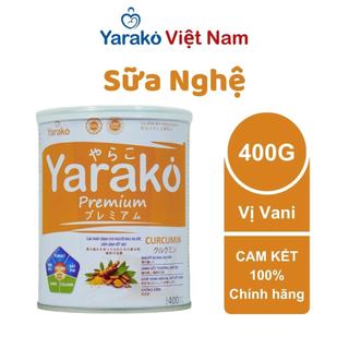 Sữa Nghệ YARAKO PREMIUM CURCUMIN Hỗ Trợ Người Đau Dạ Dầy Và Làm Lành Vết Sẹo Hộp 400g