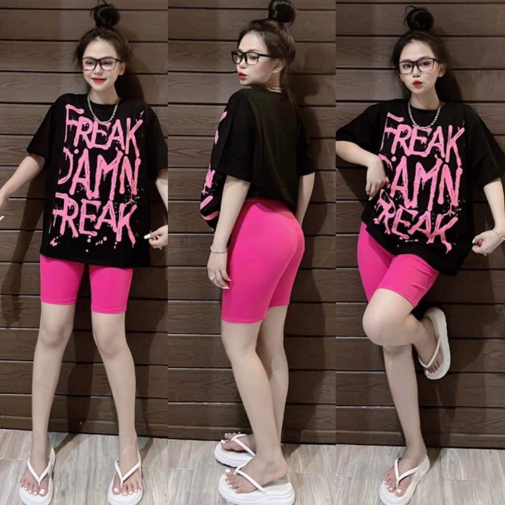 SET ĐỒ LỬNG DÁNG QUẦN LEGING ÁO FORM RỘNG MẶC NHÀ DỄ THƯƠNG-TK0304