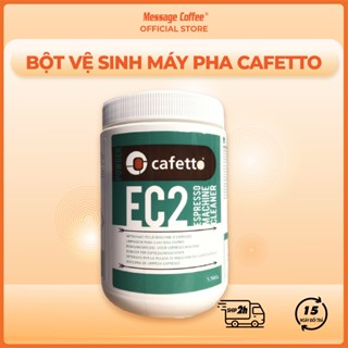 Thuốc vệ sinh Cafetto EC2 dạng bột dùng rửa vòi chiết suất máy pha cà phê espresso khối lượng 1100gram - Message Coffee