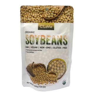 Đậu nành hữu cơ C'LaVie Organic Soybeans 200g
