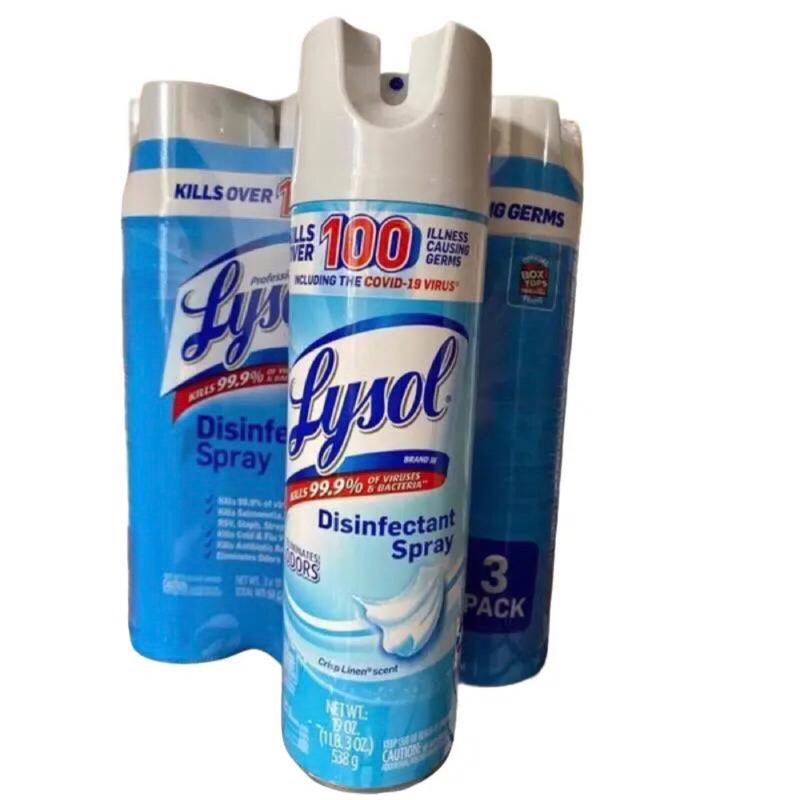 Xịt Phòng Diệt Khuẩn Lysol Disinfectant Spray 538g - Hàng Nhập Mỹ