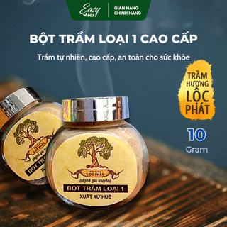 Bột trầm hương tự nhiên trầm xông nhà cửa trầm hương lộc phát cao cấp loại 1 hộp 10g