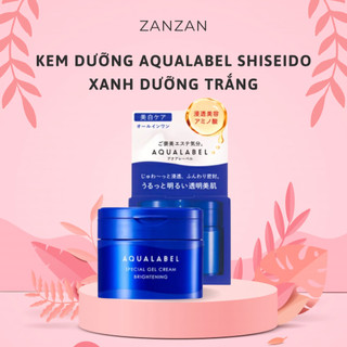Kem dưỡng Aqualabel shiseido xanh trắng da