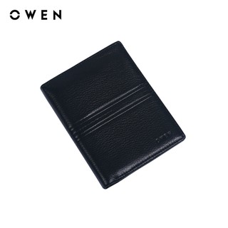 Owen - ví da vd232675 màu đen chất liệu da thật