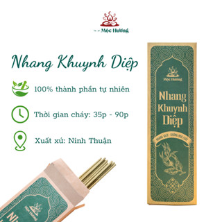 Nhang sạch khuynh diệp trầm hương quế trầm sả hương nhu từ bi Mộc Hương TN-AT thơm, không hóa chất  dài 20-30-40cm