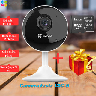 Camera wifi ezviz c1c-b 2MP Full HD 1080p - Góc nhìn rộng 130 độ - Chuẩn nén siêu cao H265