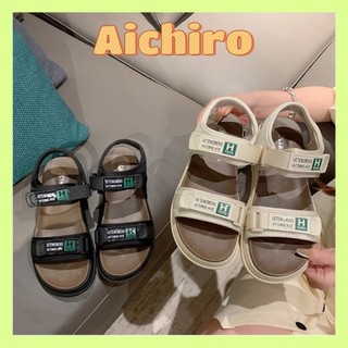  Dép Sandal Quai Dán Đế Độn Cao Cấp,Sandal nữ 2 quai vải Htoto đế nhẹ êm chân dễ mix đồ G66 