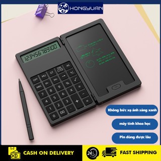 Máy tính cầm tay -Máy Tính Cầm Tay Kèm Bảng Ghi Chú Sử Dụng Năng Lượng Mặt Trời Hoặc Pin, Thiết Kế Thời Trang kèm bút cả