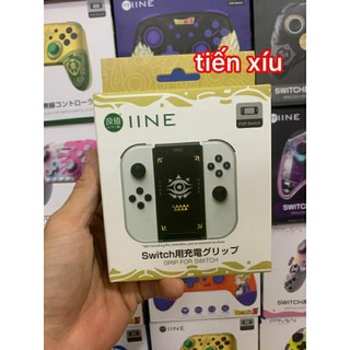 Tay Grip IINE Zelda Nintendo Switch kèm sạc Joycon chức năng charging grip iine zelda
