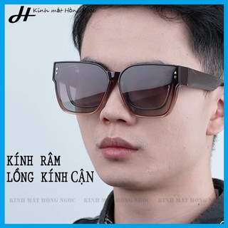 Kính râm lồng kính cận, kính râm cho người cận thị giải pháp chống chói lóa cho người đeo kính cận