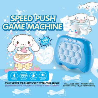 [XẢ LỖ] Máy chơi game Pop It điện tử 999lv Bản cao cấp, mẫu hot trend Cinnamonroll,đèn nhạc sôi động