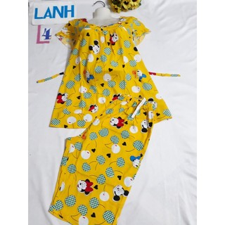 BỘ BẦU VẢI LANH [TOLE] GIÁ RẺ ( CÓ SIZE TO CHO NGU ̛ỜI 70 KG _ 80KG)