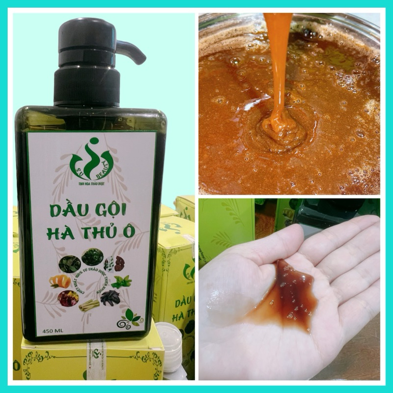 Dầu gội hà thủ ô kích thích mọc tóc thảo dược