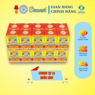 Nước yến sào khánh hòa sanest nhân sâm - lọ 70ml.