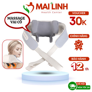 Máy Massage Cổ Vai Gáy AS-30 - Hàng Chính Hãng - Mô Phỏng Kỹ Thuật Massage Số 8 - Cải Thiện Sức Khỏe Tổng Thể
