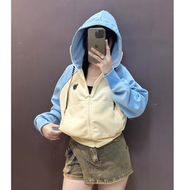 ÁO KHOÁC COTTON 2d Xịn raglan mới_Bee_ form lửng