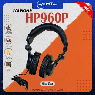 Tai Nghe Kiểm Âm TIANYUN HP-906B - Tai Nghe Chụp Tai Cao Cấp Giá Rẻ, Khớp Xoay 180 Độ, Âm Thanh Chất Lượng, Đệm Lót Tai