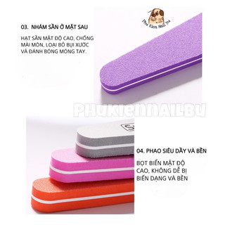Dũa móng tay kim cương xốp