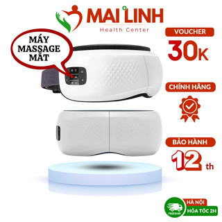 Máy massage mắt túi khí thông minh HY-01, máy mát xa mắt TÚI KHÍ-NHIỆT-RUNG-NHẠC-BLUETOOTH giảm quầng thâm