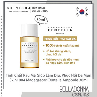 Tinh Chất Rau Má Ngừa Mụn, Phục Hồi Da Skin1004 Madagascar Centella 100 Ampoule 30ml