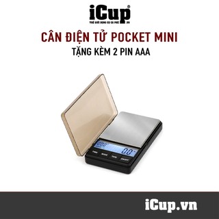 Cân điện tử mini siêu nhỏ có bấm giờ | Độ nhạy 0,1g cân cà phê, pha espresso…