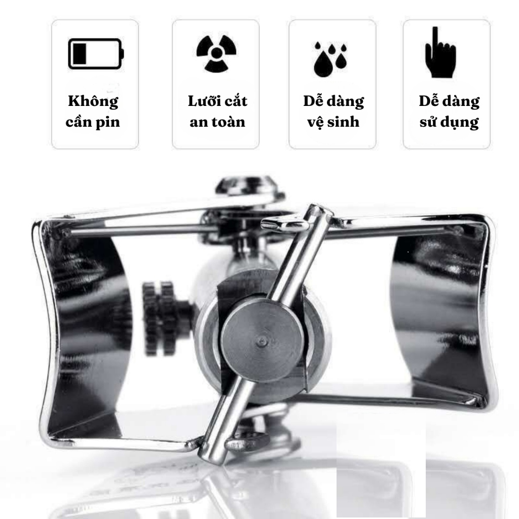 Dụng cụ tỉa lông mũi cầm tay Kèm Hộp bằng thép không gỉ – Dụng cụ cắt tỉa lông mũi không đau an toàn vệ sinh