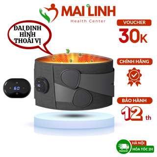 Đai định hình cột sống Z6 kết hợp rung và nhiệt, hỗ trợ giảm đau do thoát vị đĩa đệm, thoái hóa cột sống, đau lưng