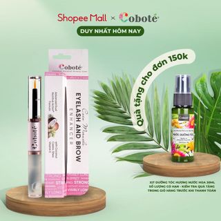 Serum dưỡng mi & mày Coboté 10ml Mi dài trông thấy chỉ sau 2 tuần