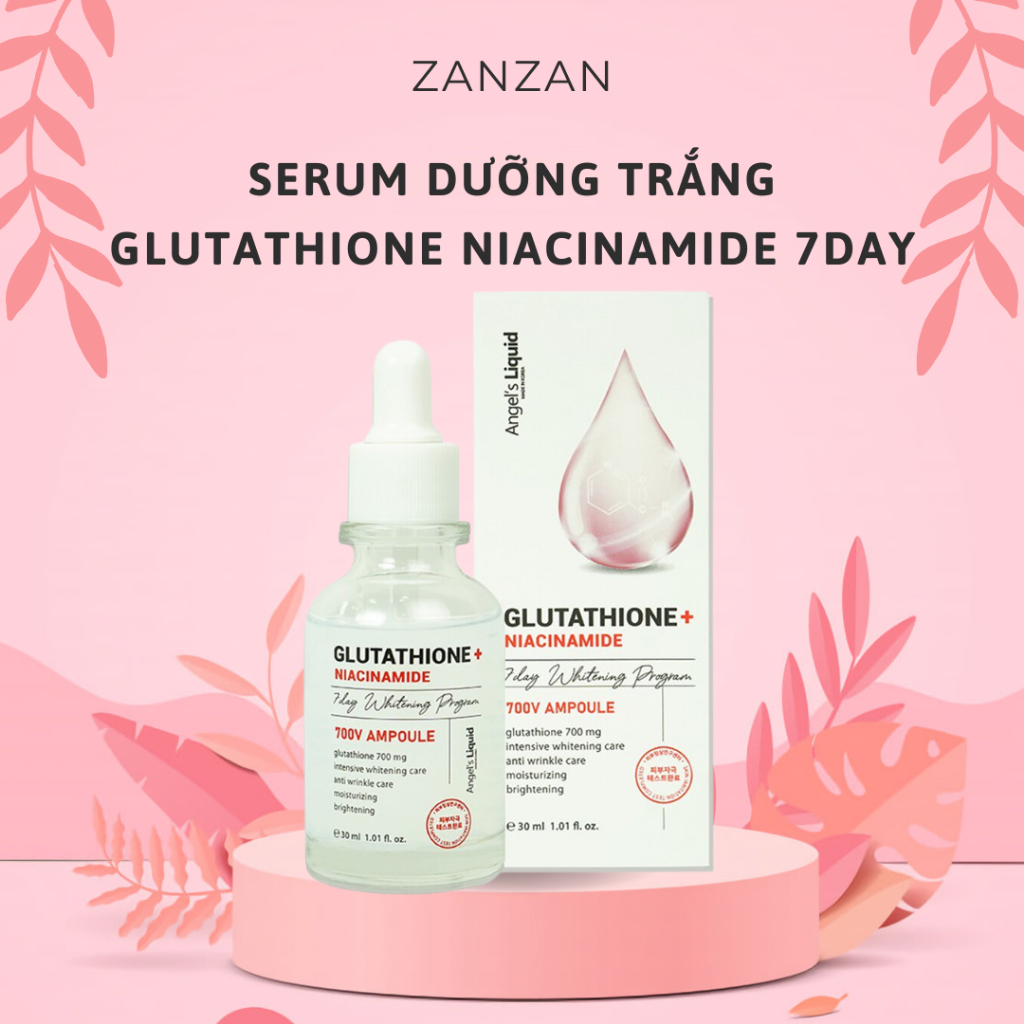 Serum dưỡng trắng glutathione niacinamide 7day