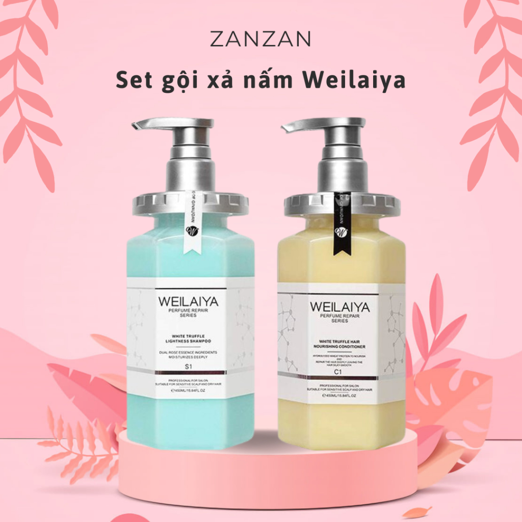 Set gội xả nấm Weilaiya