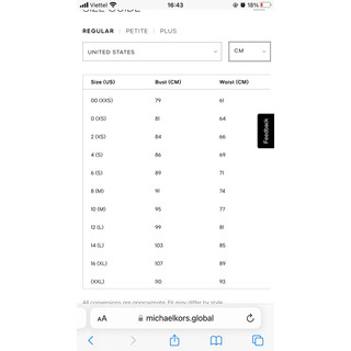 Đầm maxi cổ yếm Michael kor Size Xl