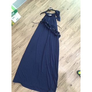 Đầm maxi cổ yếm Michael kor Size Xl