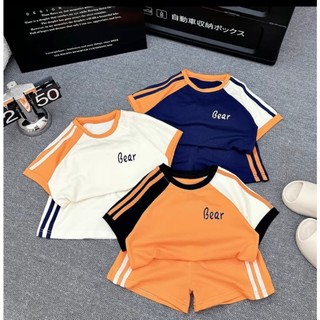 BỘ THỂ THAO PHỐI CAM HOT CHO BÉ 8-18kg