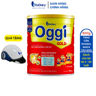  Sữa bột Oggi Gold Suy Dinh Dưỡng 900g giúp bé tăng cân, ngừa táo bón - VitaDairy