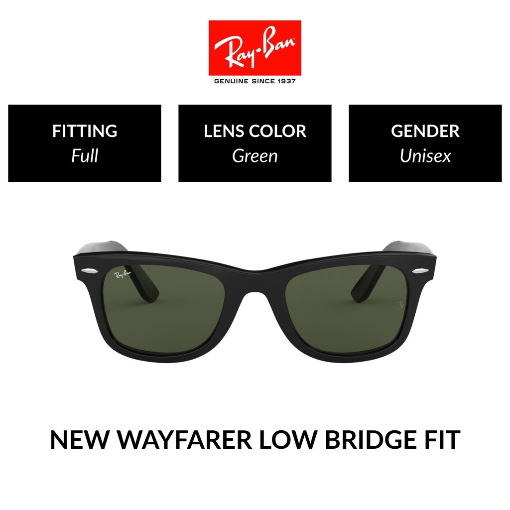 Mắt Kính Ray-Ban Wayfarer - RB2140F 901 - Kính mát
