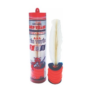 Combo 2 trái cầu tuyển con mèo hiệp thành 388 / cầu đá thể thao / kiện cầu đá lông vũ / cầu đá tuyển lông trắng