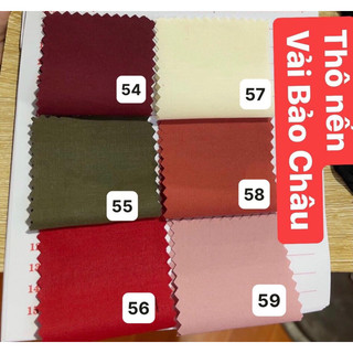 Thô Nến Màu may áo váy đầm