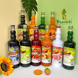 Siro Thái Dingfong Chai 760ml Có Đủ Hương