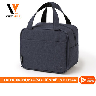 Túi đựng hộp cơm tiện ích văn phòng, túi đựng cơm trưa giữ nhiệt cao cấp
