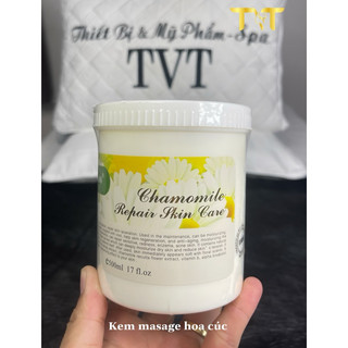 Kem massage mặt hoa cúc || Kem massage mặt cho spa