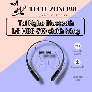 Tai nghe bluetooth LG HBS 510 cao cấp nguyên tem mác chính hãng LG và hàng cũ không vỏ
