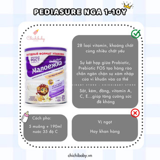 Sữa bột pediasure nga - 850g