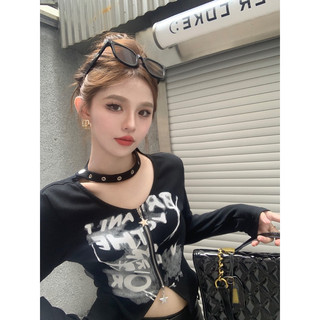 Áo Croptop phối Choker cổ