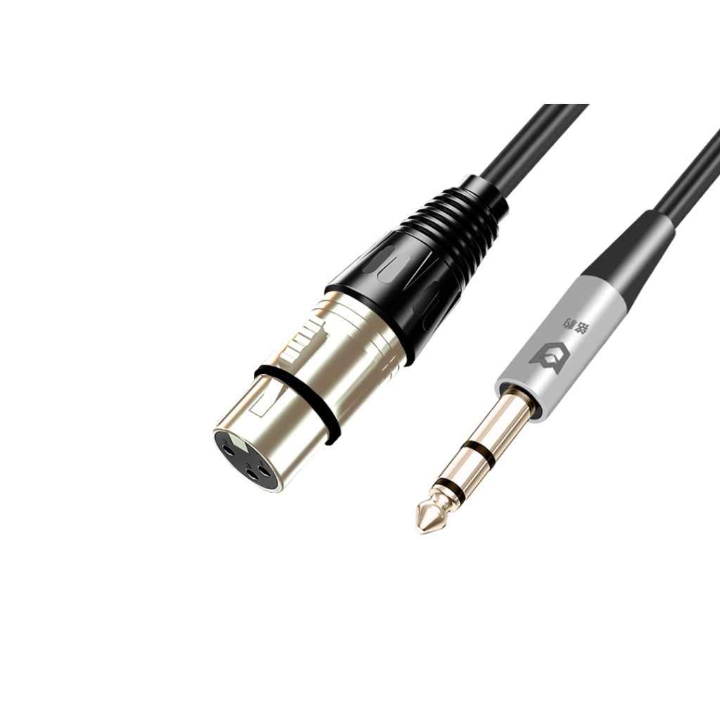 Dây cannon (XLR) cái ra đầu 6 ly (6.5mm) dài 1.5M M-PARD MH123