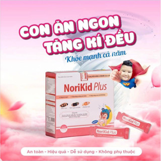 Siro Ăn Ngon Norikid Plus Hỗ Trợ Đường Ruột Cải Thiện Hệ Tiêu Hóa Tăng Sức Đề Kháng Cho Bé