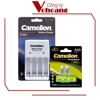 Bộ 1010B kèm 2 pin AAA Camelion 1100mAh
