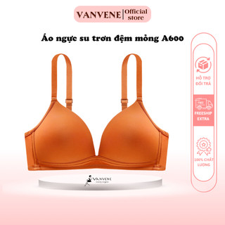 Áo Lót Nữ Su Đúc Không Gọng Vanvene Không Đệm Thông Hơi Thoáng Mát Đủ Size 32 Đến 38 Áo Chip Màu Trắng Học Sinh AL251