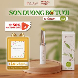 Son dưỡng môi Pơ Lang dưỡng mềm môi từ trái bơ, không màu - A08